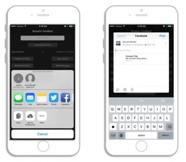 Ios sharing