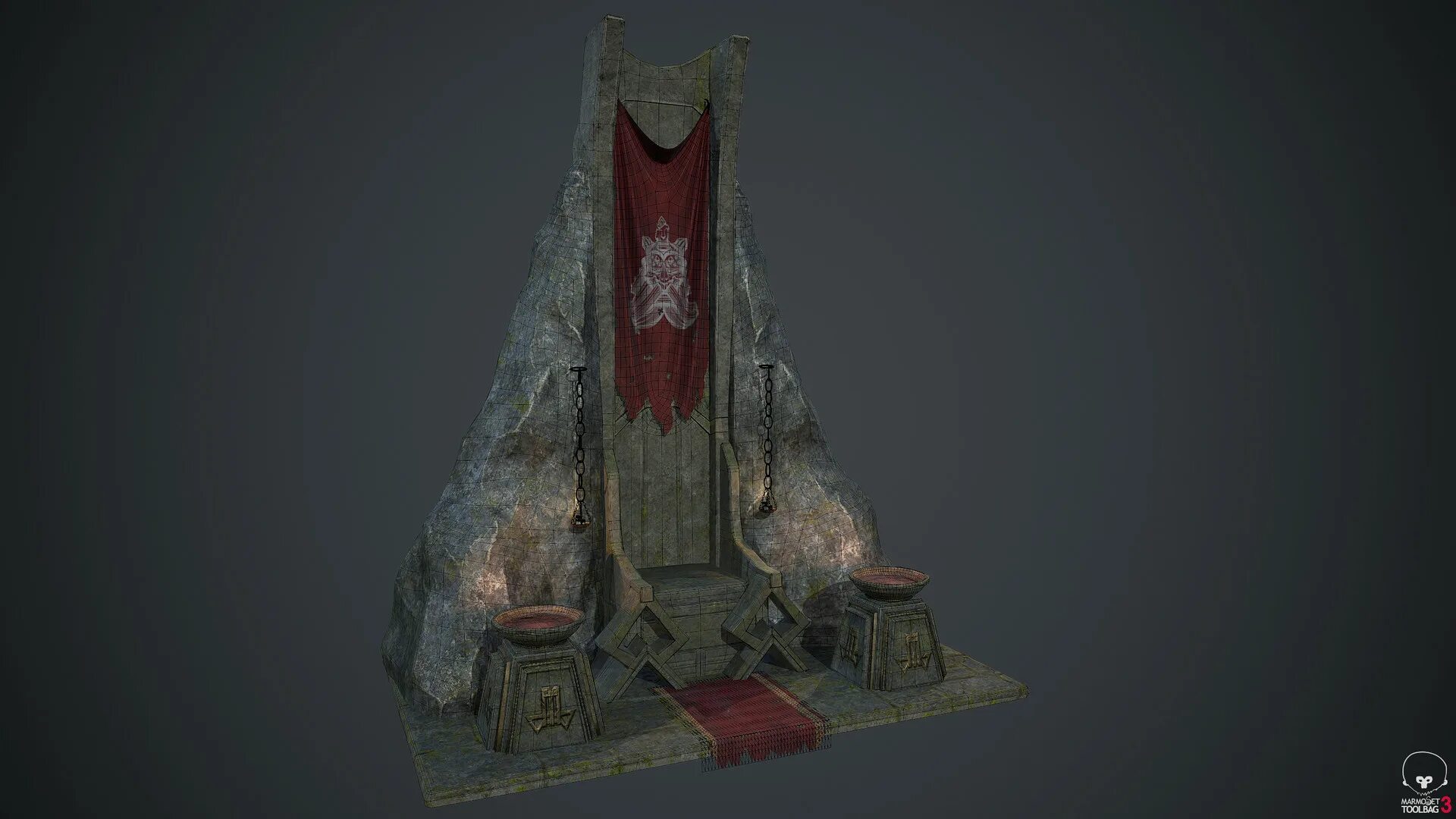 Old throne