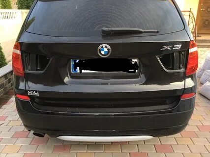 Bmw x3 задний