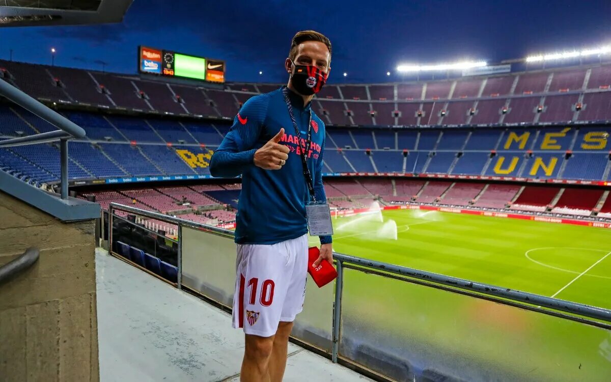 Кампа нова. Севилья ФК 2021 Ракитич. Ivan Rakitic Sevilla.