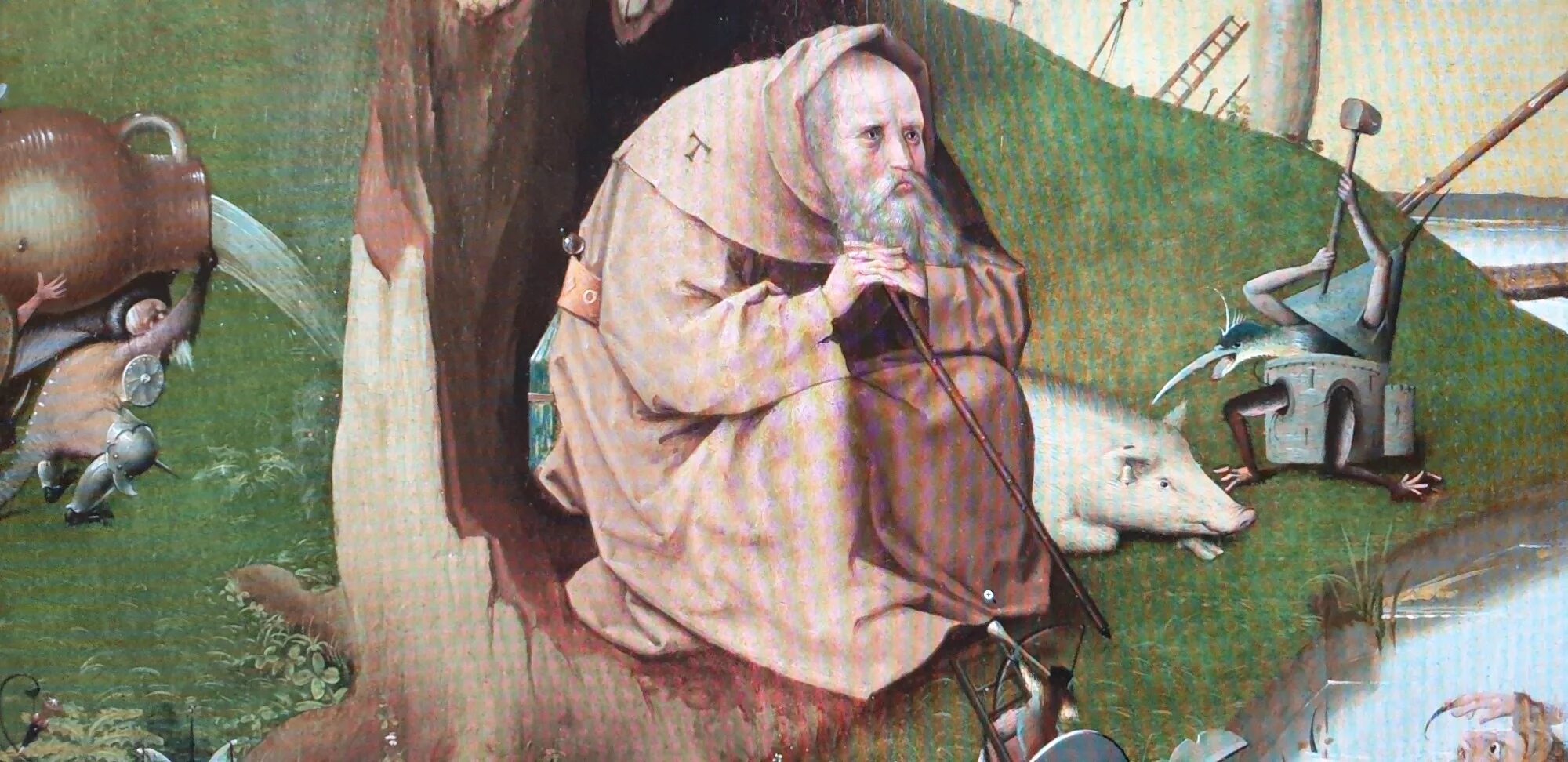 босх искушение святого антония картина. босх искушение святого антония картина. искушение святого антония босх. босх икушения святого антония. босх искушение святого антония рыба.