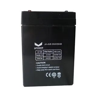 Аккумулятор 6v 4.5 ah