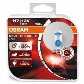 Osram h7 55w night breaker laser