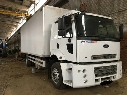 Купить б/у Ford Cargo 18xx дизель механика в Сухиничах: белый фургон 2013 года н