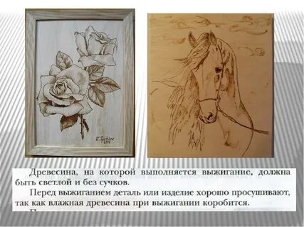 Проект технология выжигание