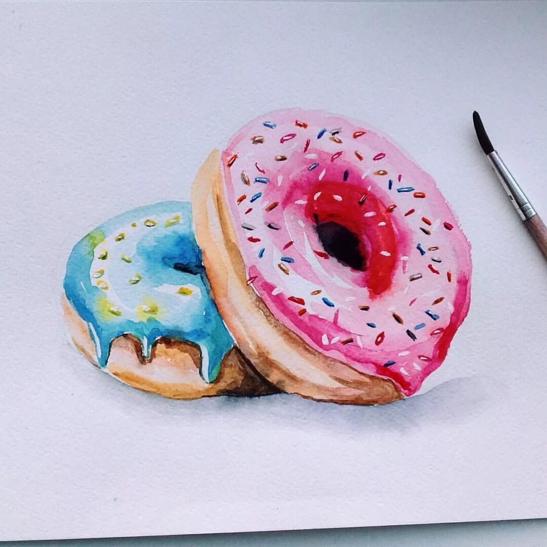 Пробовала рисовать