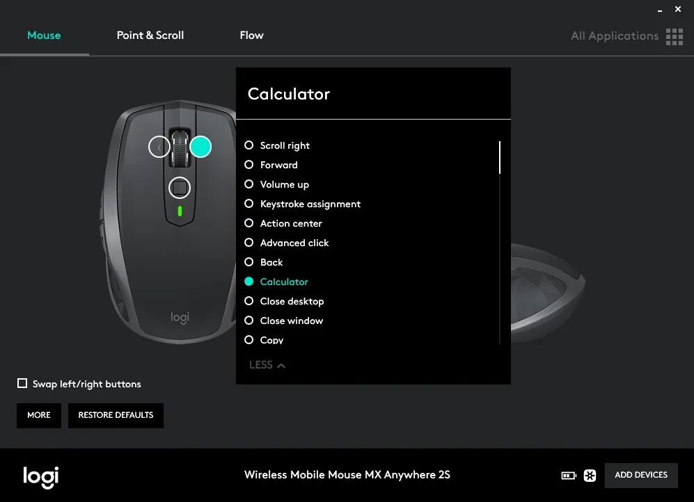 Плавный скроллинг. Logitech MX anywhere кнопки мыши. Logitech anywhere MX. Программа Logitech MX anywhere 3. Обновление мыши Logitech MX anywhere 3.