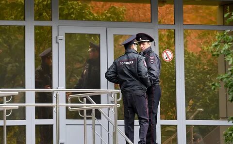 Обыски в центре