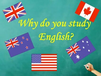 We need english for