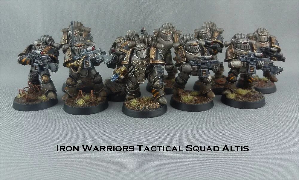 Железный воин 2 читать. Iron Warriors pre Heresy Miniatures. Iron Warriors Army. Legiones Astartes: MKVI Tactical Squad. Ilya Gurenko pre-Heresy Iron Warriors.