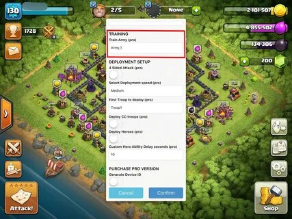 Clash of clans с читами