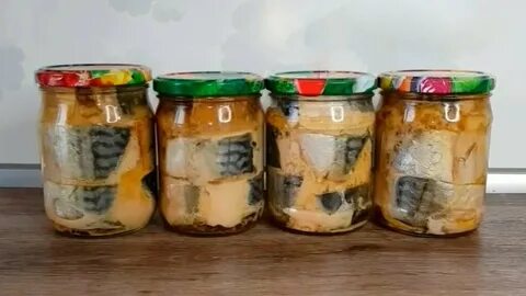 Рецепт консервы из скумбрии