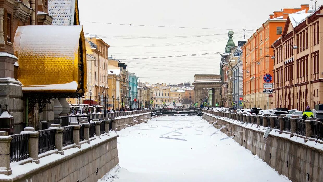 Фото снежного Петербурга - 6 марта 2023 - ФОНТАНКА.ру