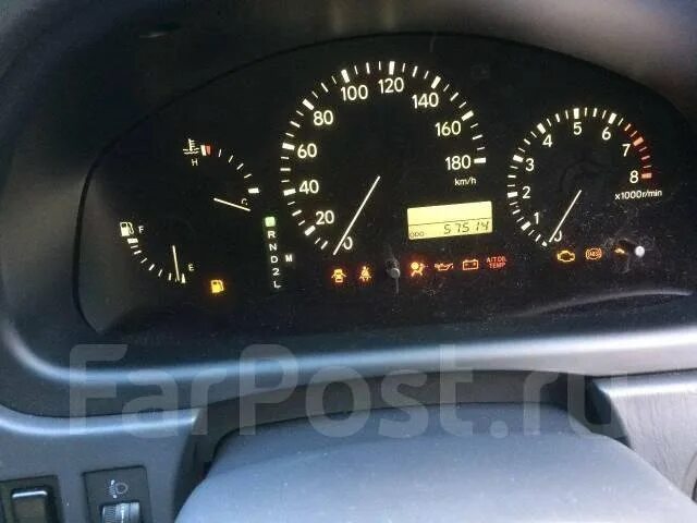 Неудачная попытка установки диодов в приборку - Toyota Harrier (1G), 3 л, 1998 г