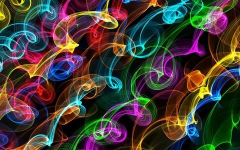 Neon colorful