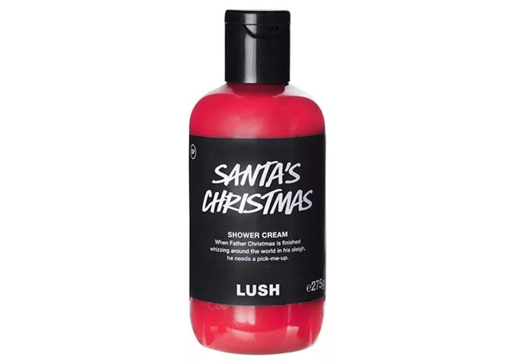 Lush гель для душа. Lush Temptation гель. Christmas Shower Gel.