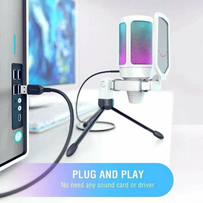 Fifine am8 не работает. Fifine ampligame a6v. fifine ampligame usb. микрофон fifine ampligame a6t. микрофон fifine ampligame белый.