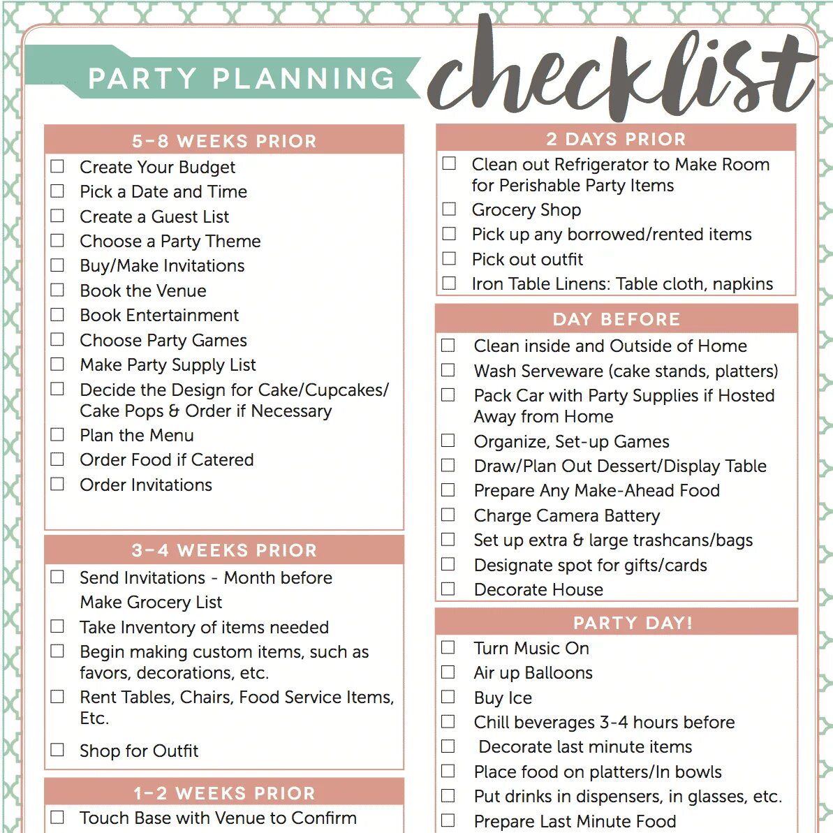 Wash list. Party checklist. party planning checklist. план вечеринки список. party supplies checklist.
