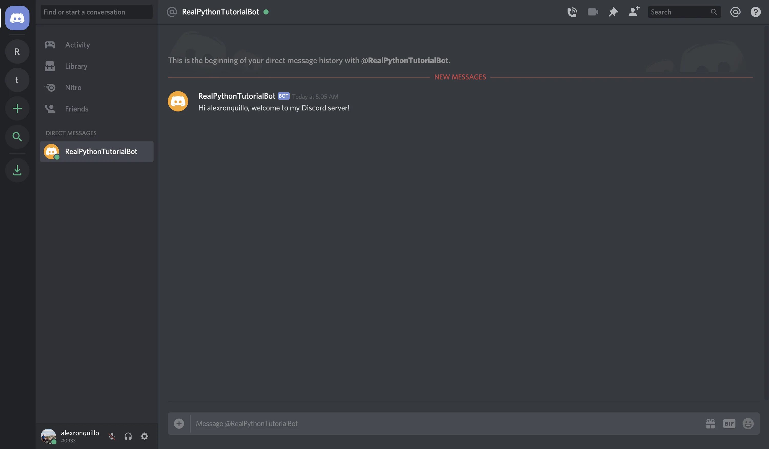 Discord os
