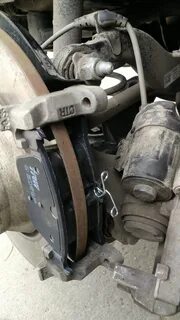Замена колодок тигуан