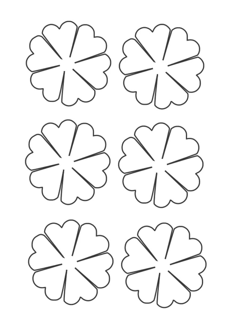 Шаблоны цветов из бумаги. Шаблоны цветов для печати. Шаблоны цветов из бумаги. Трафарет цветов. Шаблоны цветов из бумаги.