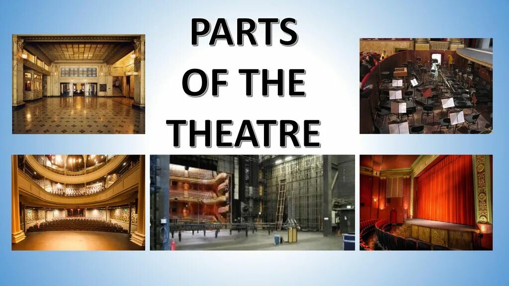 Parts of a Theatre Hall. Stalls в театре. Parts of the Theatre in English. Theatre лексика. Theater vocabulary