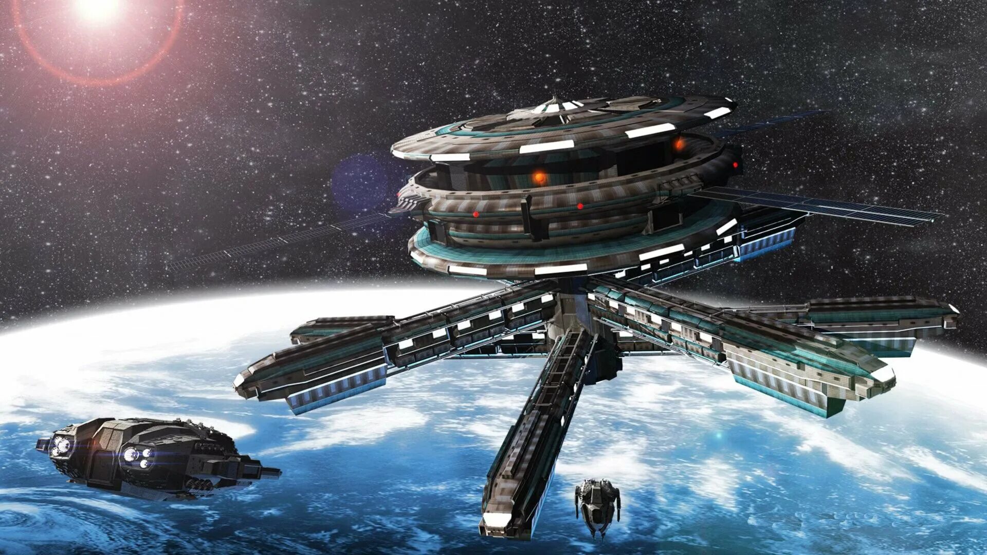 Space station tycoon. Станция Цитадель Звездные войны. Орбитальная Космическая станция будущего. Космические корабли будущего.