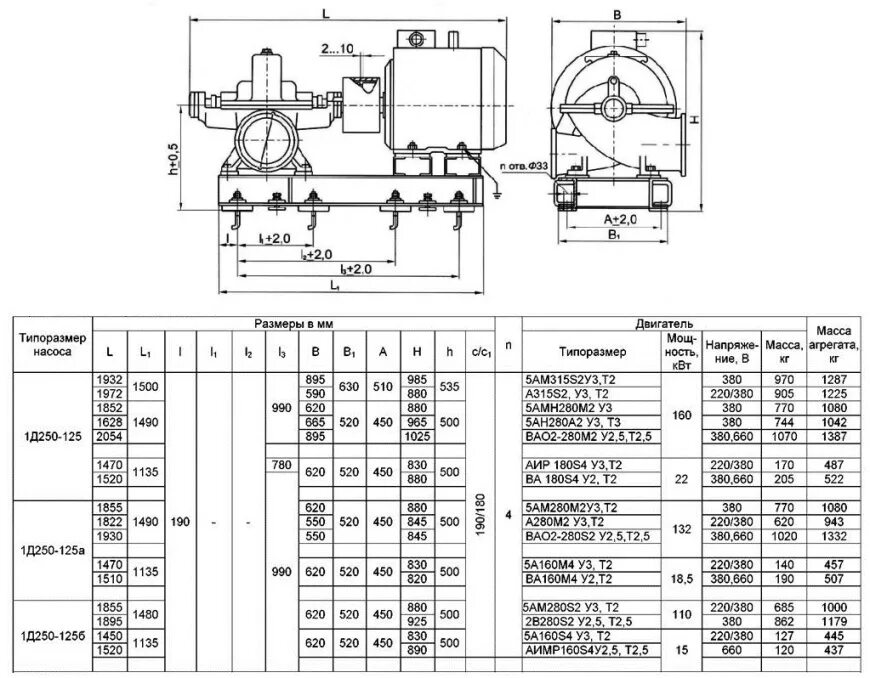 160 2 18. Насосный агрегат 1д250-125. Насос 1д250-125 чертеж. Насос 1д250-125 технические. Насосы марки 1д250-125а.
