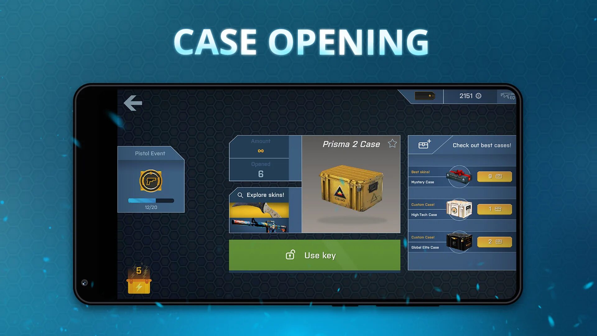 Case opener