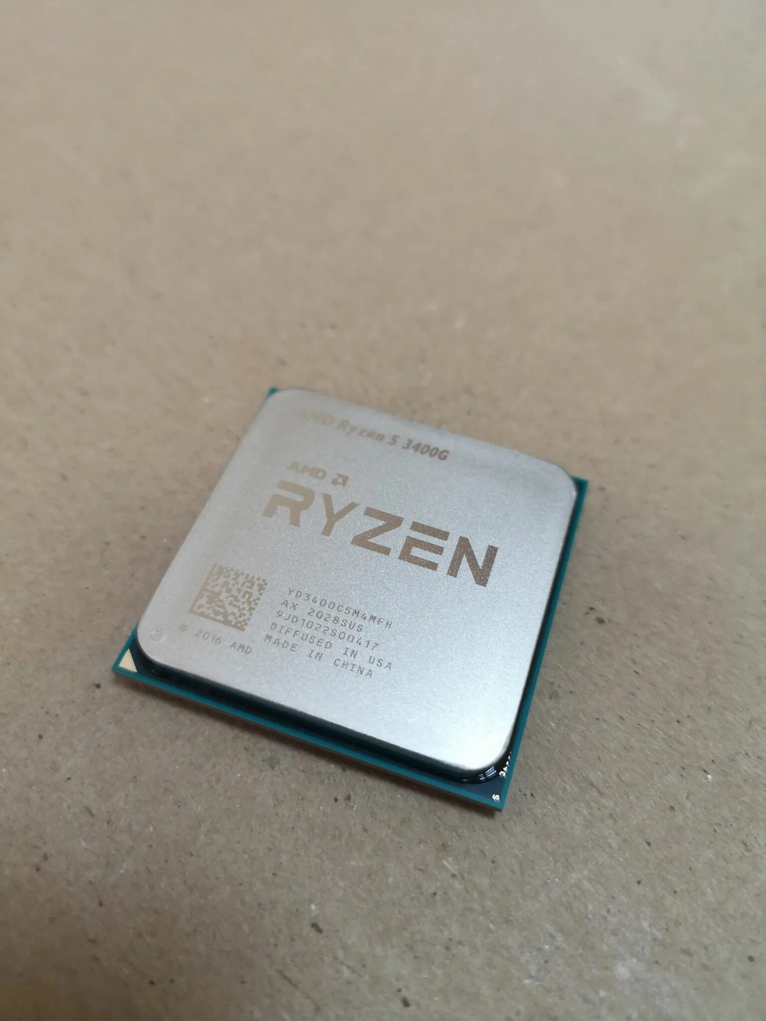 Процессор ryzen 5 3400g