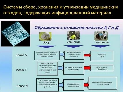 Правила сбора хранения медицинских отходов