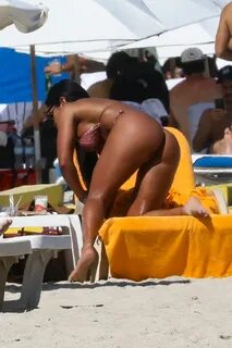 by Maripily Rivera MARIPILY RIVERA in Bikini at a Beach in Maripily Swimwea...