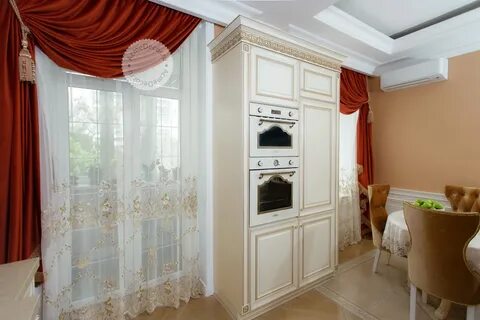 Закрой шторы на кухне