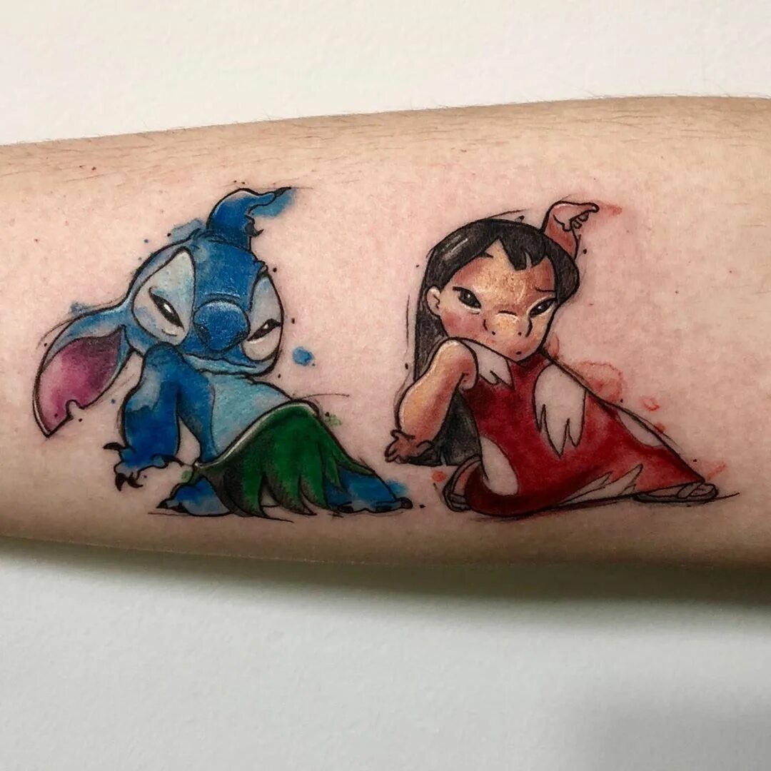 Парные тату мультяшные. Парные татуировки лило и стич. Лило и стич тату. Парные татуировки лило и стич. Парные татуировки лило и стич.