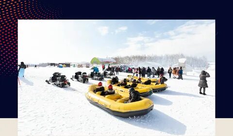 Snow rafting