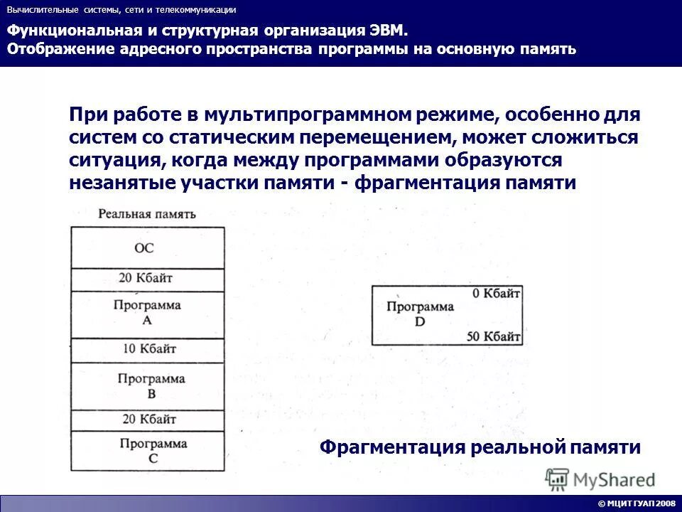 Классификация параллельных вычислительных систем. Память вычислительной системы. Классификация многопроцессорных вычислительных систем. Организация адресного пространства в эвм. Память вычислительной системы.