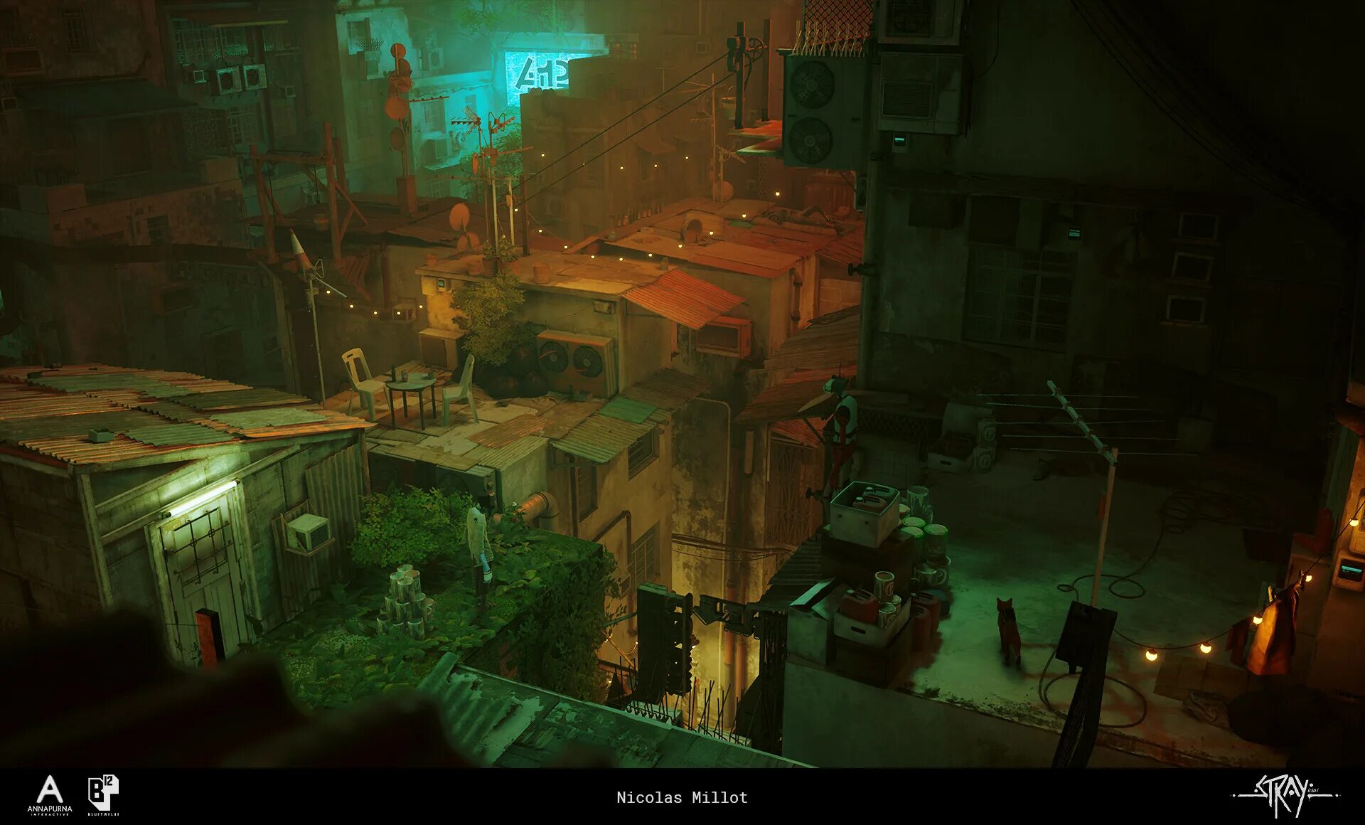 Трущобы stray. Stray игра трущобы. stray локации. мрачный город киберпанк трущобы. stray карта трущоб.