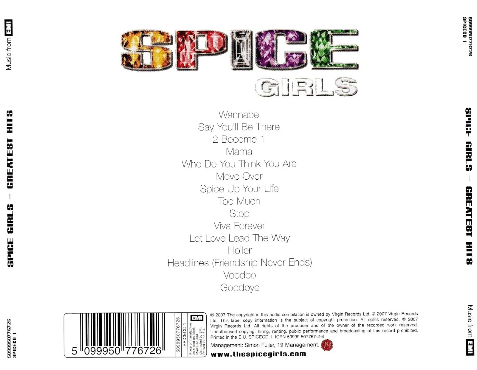 Тексты spice girls. Spice girls Greatest Hits 2007. Spice girls Spice 1996. Альбом Spice Spice girls. Spice girls Greatest Hits альбом.