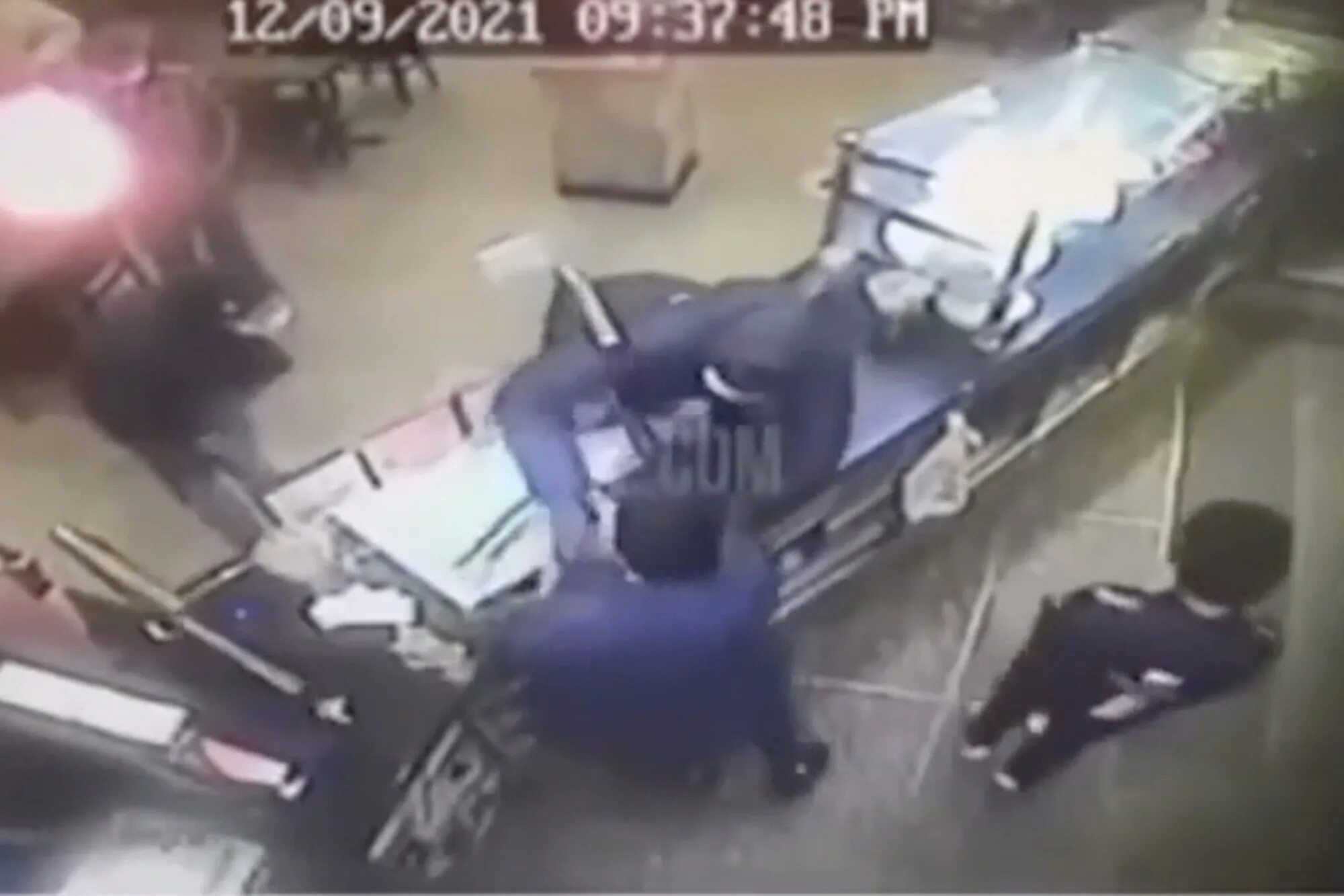 There was a robbery