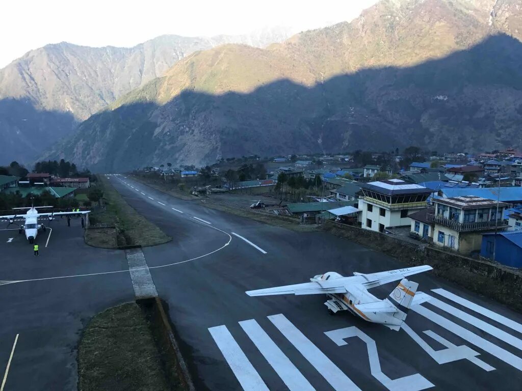 Лукла Тенцинг-аэропорт Хиллари. Лукла Непал. Lukla Airport Nepal. Аэропорт лукла