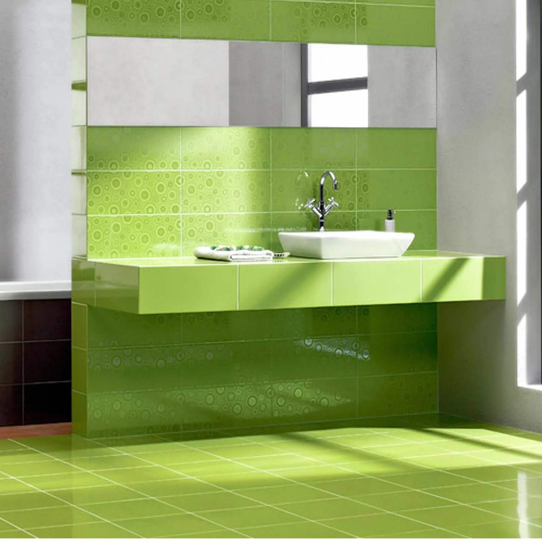 Зеленая ванна купить. Синтия Верде Cersanit. Зеленая плитка для ванной. Салатовая плитка для ванной. Кафельная плитка для ванной зеленая.