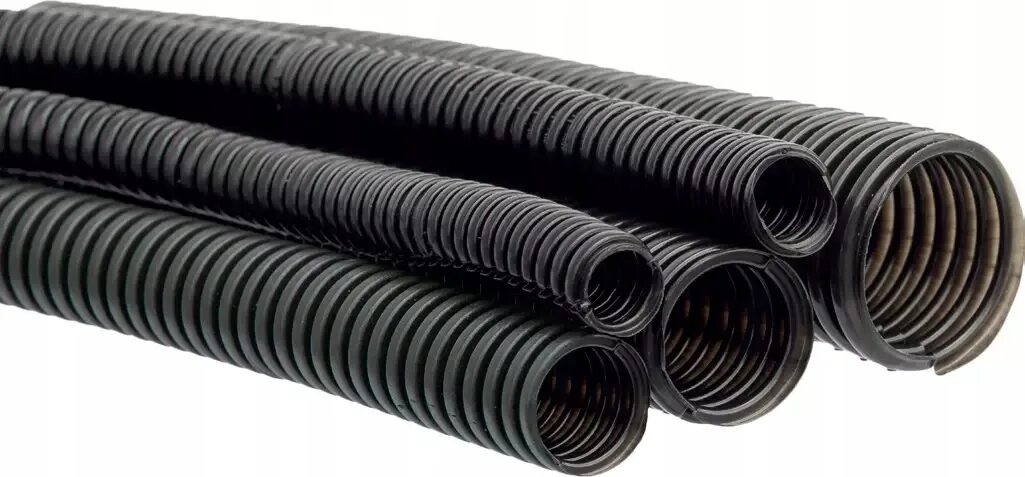 Труба гофрированная ø100/ Corrugated Pipe. Труба гофрированная corrugatedpipe 25mm 50m (Blue) Valfex. Гофра с разрезом для проводов. Гофра в разрезе.