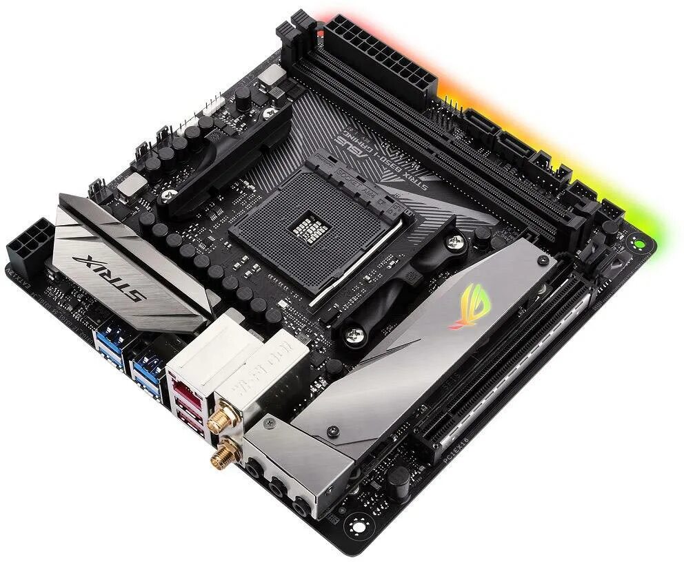 Mini itx am4. B350 mini itx. asus rog strix b350-i gaming. asus am4 itx. mini itx материнская плата asus rog.