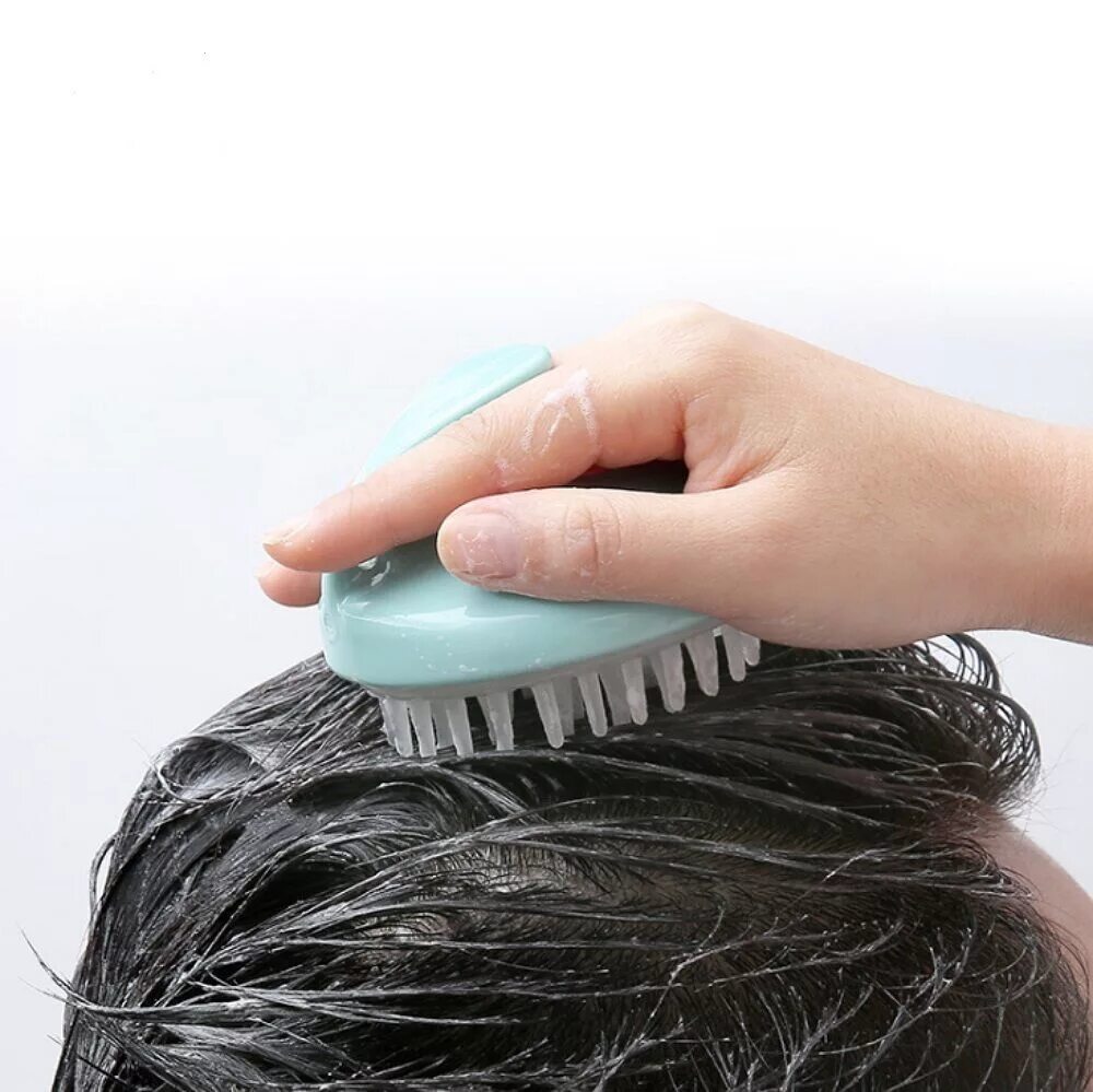 Как пользоваться массажной щеткой для волос. Scalp massage brush. щетка для массажа головы. щетка для мытья волос. щетка для помывки волос.