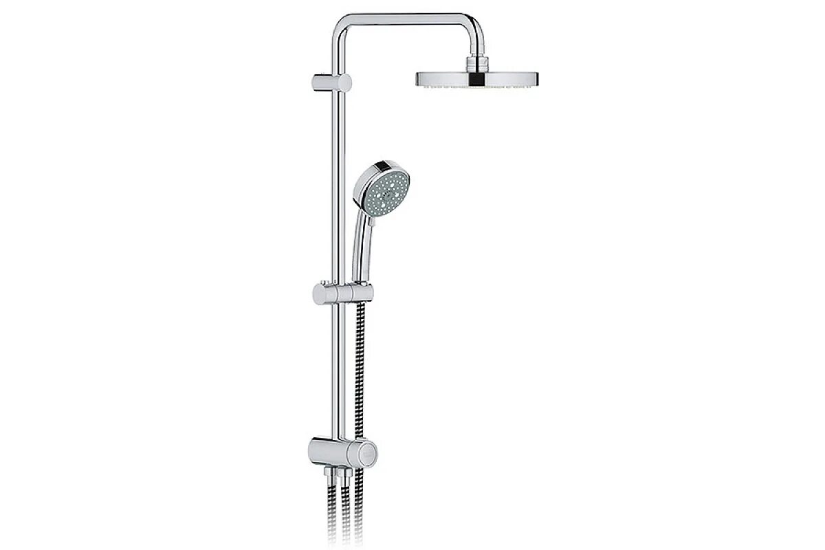 Душевой гарнитур Grohe Tempesta 200. Душевая система Grohe New Tempesta 200. Душевой гарнитур Грое Темпеста Нью. Душевая система Grohe Tempesta Cosmopolitan.