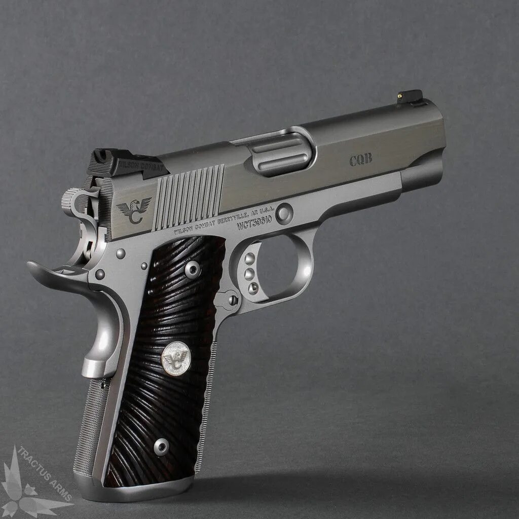 Кольт 1911 Вилсон комбат. Wilson Combat CQB Compact. Wilson Combat 1911 с глушителем. Компакт 45