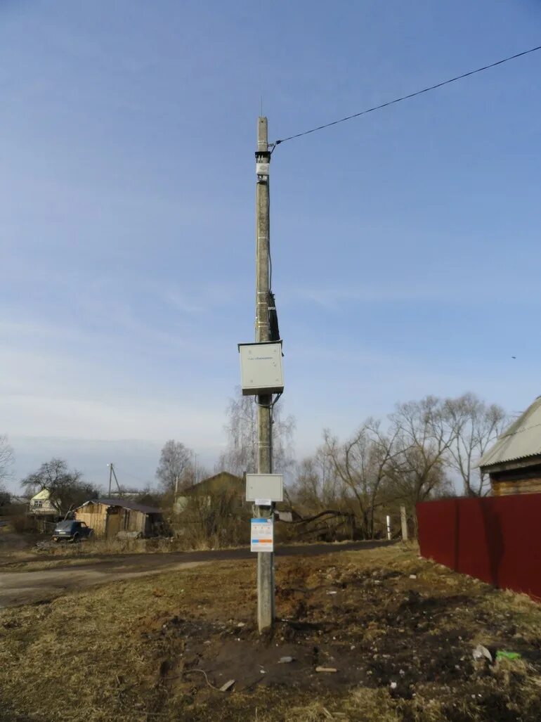 Оптоволокно в деревню