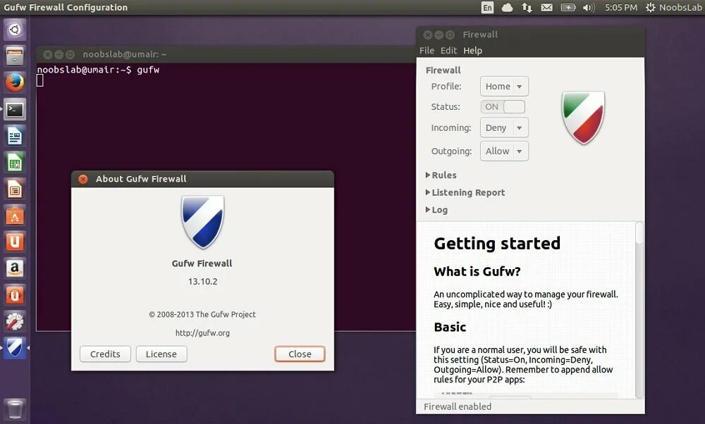 Firewall enabled. Файрвол linux. gufw firewall. ubuntu файрвол. фаерволы для ubuntu.