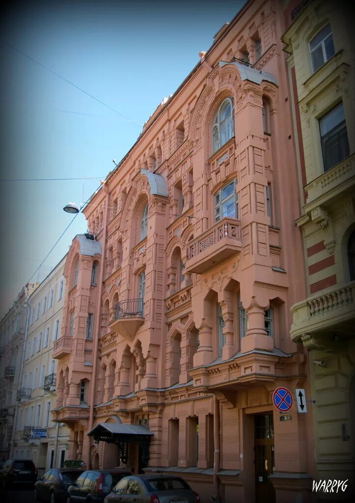 фурштатская улица спб. , 20. н. дом зайцевых. дом зайцева нижний новгород.