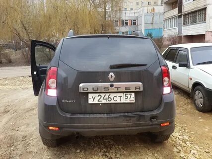 Рено дастер задний свет
